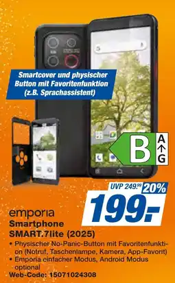 expert Techno Land emporia Smartphone SMART.7lite (2025) Angebot