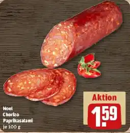 REWE Noel Chorizo Paprikasalami Angebot