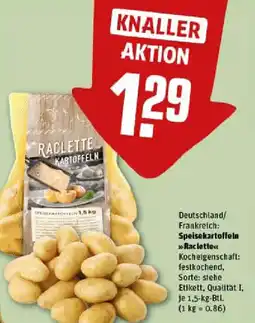 REWE Speisekartoffeln Raclette Angebot
