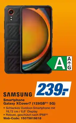expert Techno Land SAMSUNG Smartphone Galaxy XCover7 (128GBS 5G) Angebot