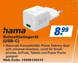 expert Techno Land hama Schnellladegerät (USB-C) Angebot