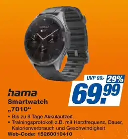expert Techno Land hama Smartwatch "7010" Angebot