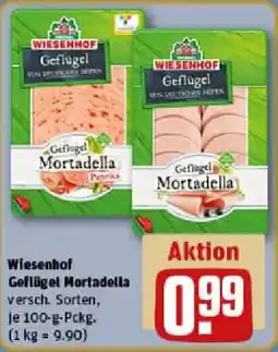 REWE Wiesenhof Geflügel Mortadella Angebot
