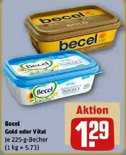 REWE Becol Gold oder Vital Angebot