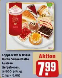 REWE Coppenrath & Wiese Bunte Sahne Platte Auslese Angebot