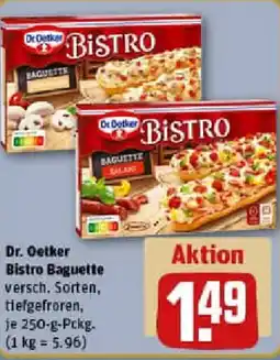 REWE Dr. Oetker Bistro Baguette Angebot