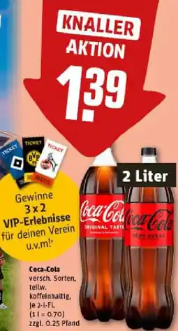 REWE Coca-Cola Angebot