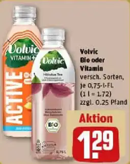 REWE Volvic Bio oder Vitamin Angebot