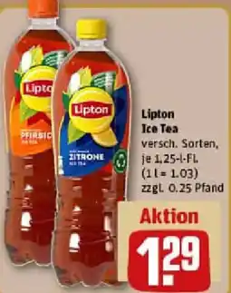 REWE Lipton Ice Tea Angebot