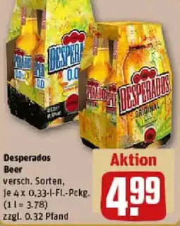 REWE Desperatias Beer Angebot