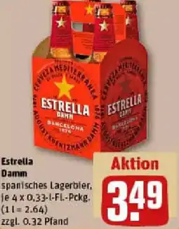 REWE Estrella Damm Angebot