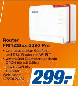 expert Techno Land FRITZ! FRITZ!Box 5690 Pro Angebot