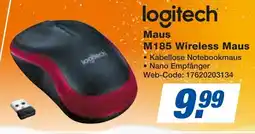 expert Techno Land logitech Maus M185 Wireless Maus Angebot