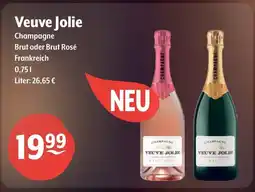 Getränke Hoffmann Veuve Jolie Champagne Brut oder Brut Rosé Angebot