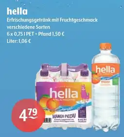 Getränke Hoffmann hella Erfrischungsgetränk mit Fruchtgeschmack Angebot
