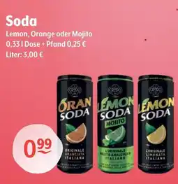 Getränke Hoffmann Soda Lemon, Orange oder Mojito Angebot