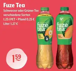 Getränke Hoffmann Fuze Tea Schwarzer oder Grüner Tee Angebot