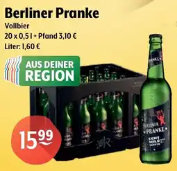 Getränke Hoffmann Berliner Pranke Vollbier Angebot