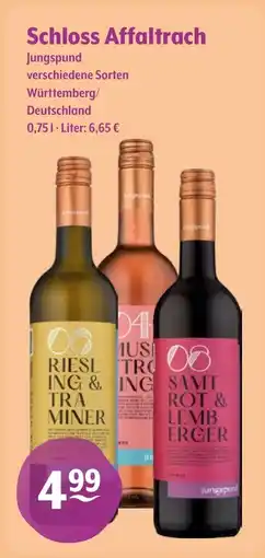 Getränke Hoffmann Schloss Affaltrach Jungspund Angebot