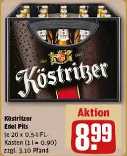 REWE Köstritzer Edel Pils Angebot