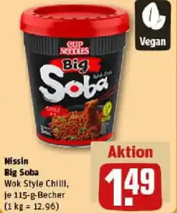 REWE Nissin Big Soba Angebot