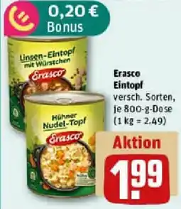 REWE Erasco Eintopf Angebot