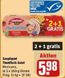 REWE Saupiquet Thunfisch Salat Angebot