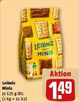 REWE Leibniz Minis Angebot