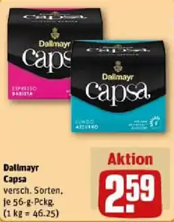 REWE Dallmayr Capsa Angebot