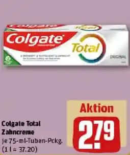 REWE Colgate Total Zahncreme Angebot