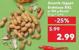 Kaufland Amerik./ägypt. Erdnüsse XXL Angebot