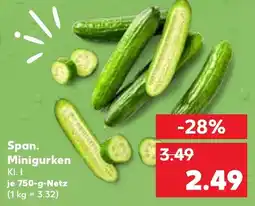 Kaufland Span. Minigurken Angebot