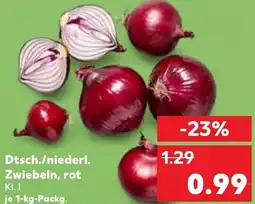 Kaufland Dtsch./niederl. Zwiebeln, rot Angebot