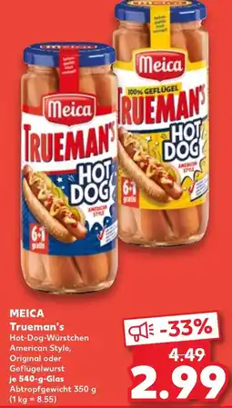 Kaufland MEICA Trueman's Angebot