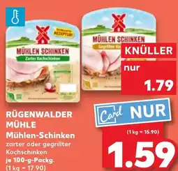 Kaufland RÜGENWALDER MÜHLE Mühlen Schinken Angebot