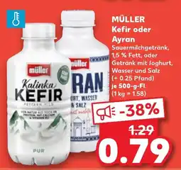 Kaufland MÜLLER Kefir oder Ayran Angebot