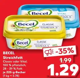 Kaufland BECEL Streichfett Angebot