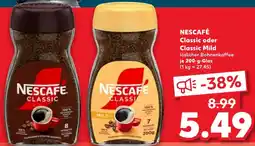 Kaufland NESCAFÉ Classic oder Classic Mild Angebot