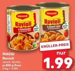 Kaufland MAGGI Ravioli Angebot