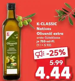 Kaufland K-CLASSIC Natives Olivenöl extra Angebot