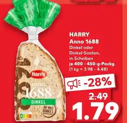 Kaufland HARRY Anno 1688 Angebot