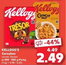 Kaufland KELLOGG'S Cerealien Angebot