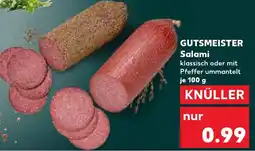 Kaufland GUTSMEISTER Salami Angebot