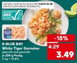 Kaufland K-BLUE BAY White Tiger Garnelen Angebot