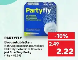 Kaufland PARTYFLY Brausetabletten Angebot