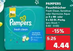Kaufland PAMPERS Feuchttücher Angebot