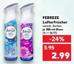 Kaufland FEBREZE Lufterfrischer Angebot