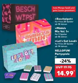Kaufland HELLOFUN! Partyspiele Angebot