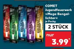 Kaufland COMET Jugendfeuerwerk Mega Bengallichter Angebot