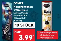 Kaufland COMET Handfontänen Wizzlers Angebot
